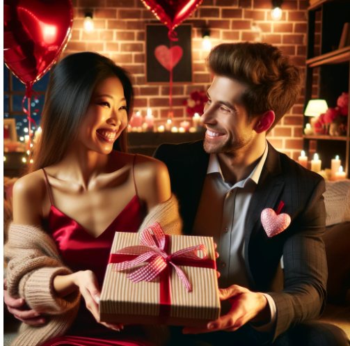 Darek pro zenu k valentynu